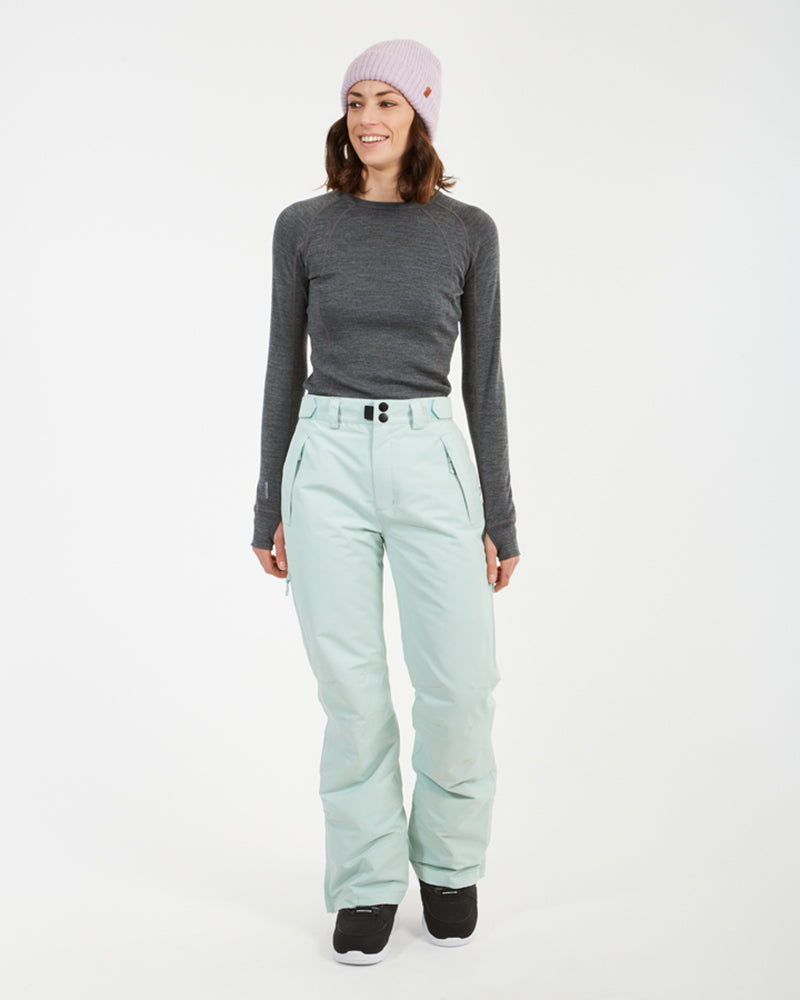 Smooch Womens Ski Pant Cool Mint