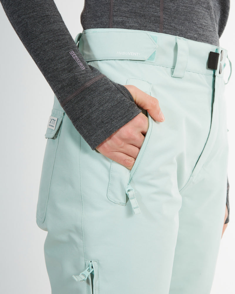 Smooch Womens Ski Pant Cool Mint