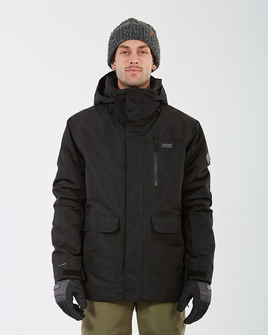 PLUS SIZE Knox Mens Snow Jacket Black