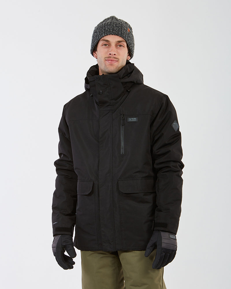 Knox Mens Snow Jacket Black