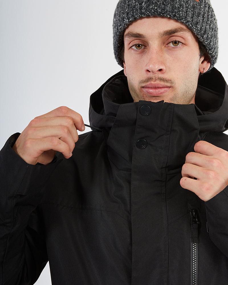 Knox Mens Snow Jacket Black