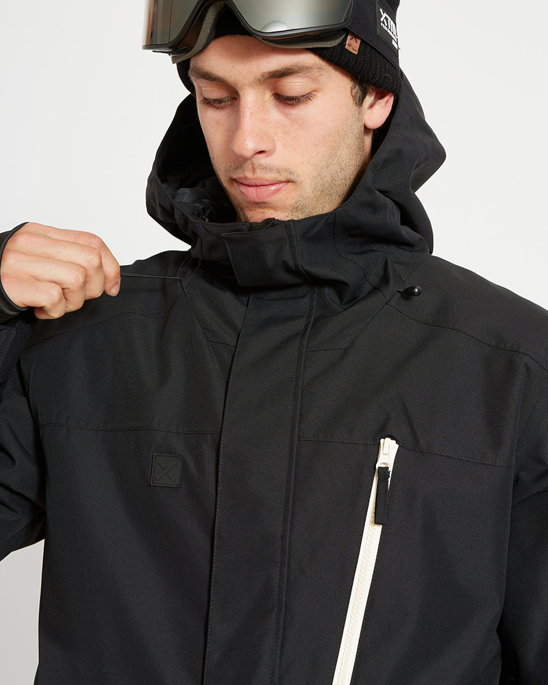 Maverick II Mens Snow Jacket Black XTMPerformanceUSA