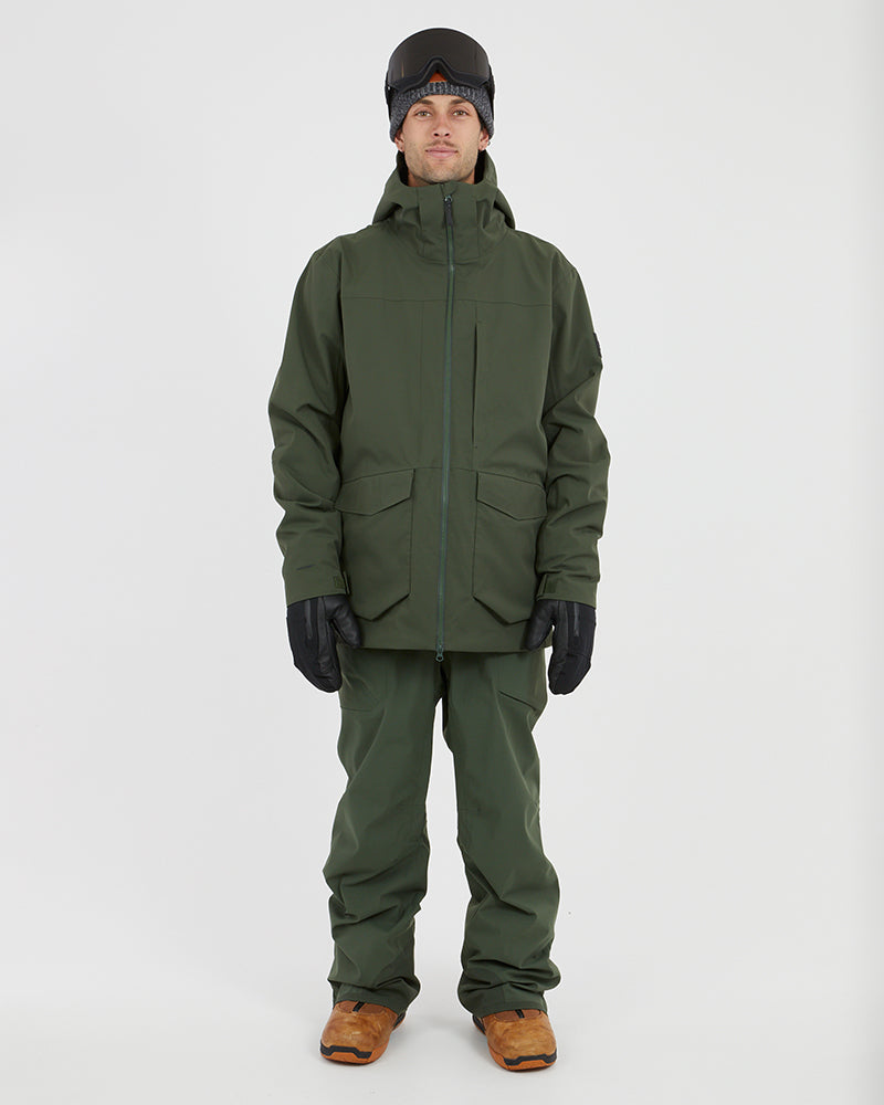 Ridge Line Mens Snow Jacket Ivy