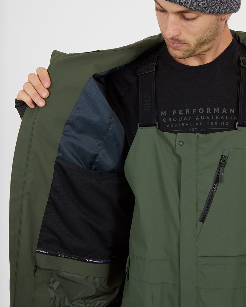 Ridge Line Mens Snow Jacket Ivy