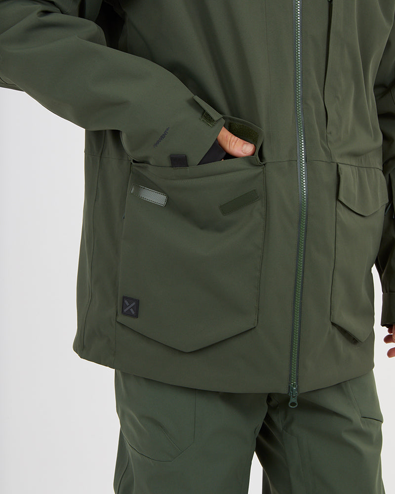 Ridge Line Mens Snow Jacket Ivy