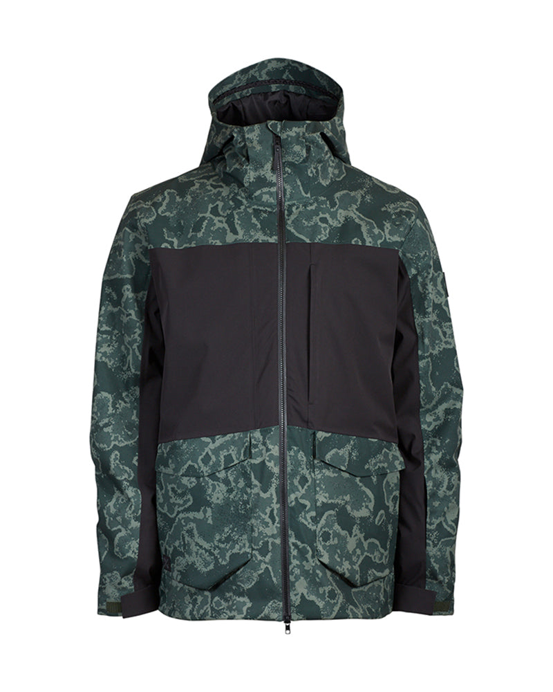 Ridge Line Mens Snow Jacket Lichen Camo