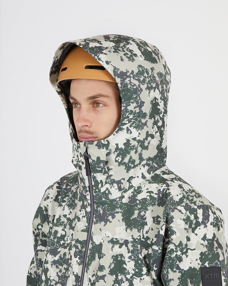 Ridge Line Mens Snow Jacket Stone Lichen