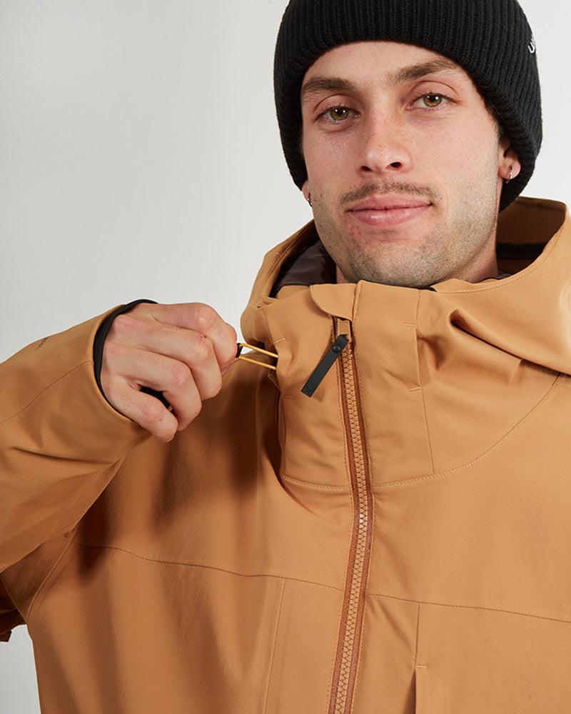 Ridge Line Mens Snow Jacket Tabacco