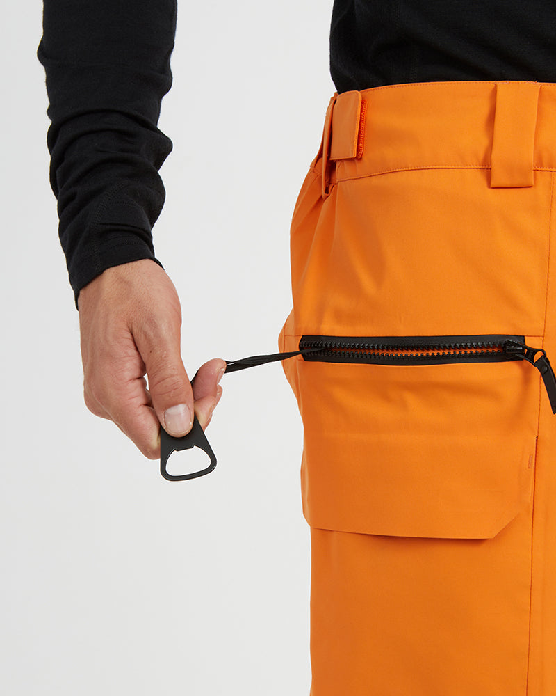 Annex Mens Snow Pant Vivid Orange