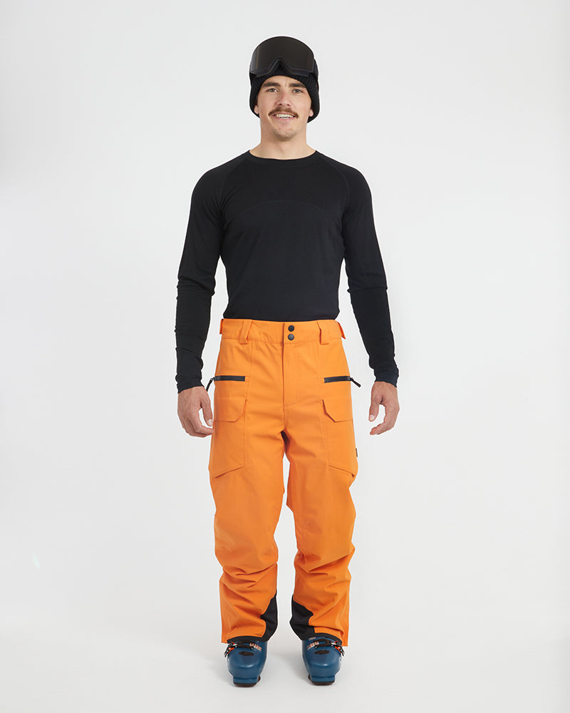 Annex Mens Snow Pant Vivid Orange