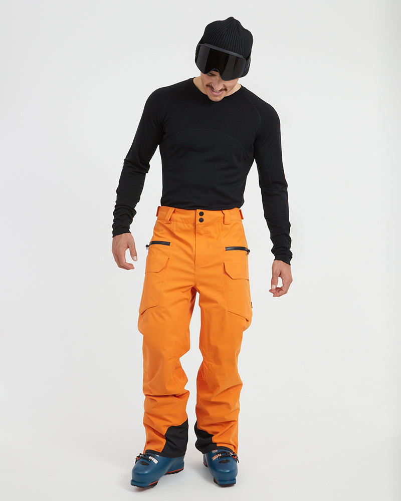 Annex Mens Snow Pant Vivid Orange