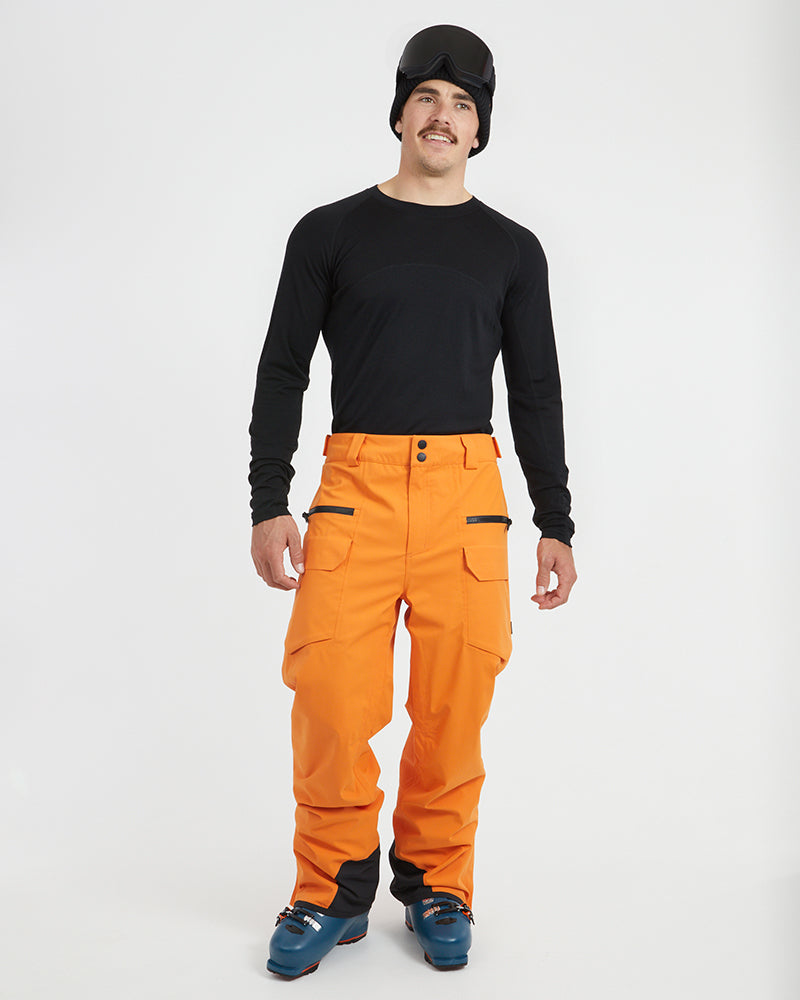 Annex Mens Snow Pant Vivid Orange