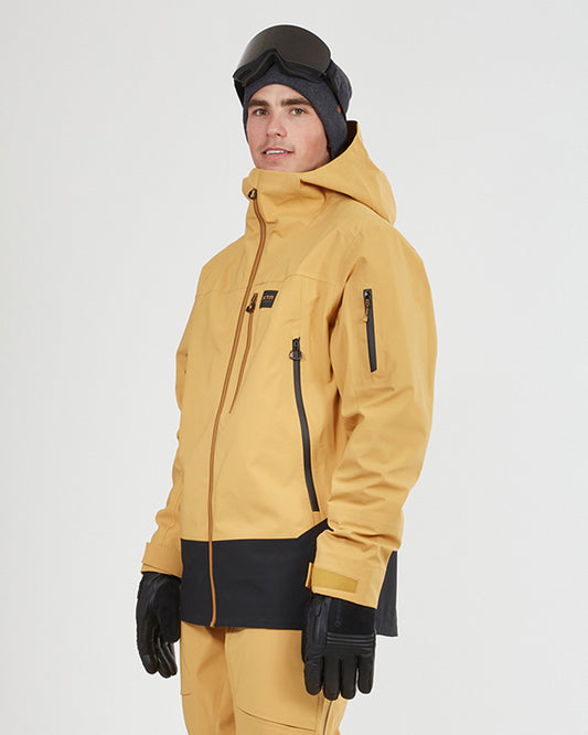 Paradigm Mens Snow Jacket Mustard