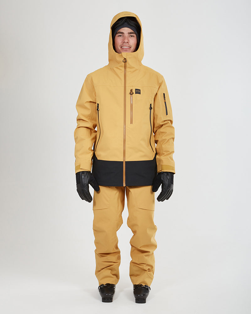 Paradigm Mens Snow Jacket Mustard