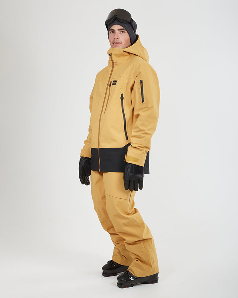 Paradigm Mens Snow Jacket Mustard