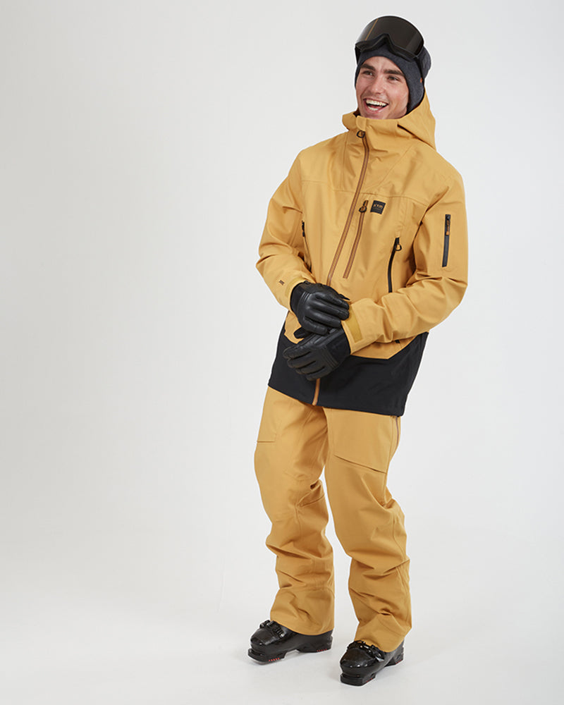 Paradigm Mens Snow Jacket Mustard