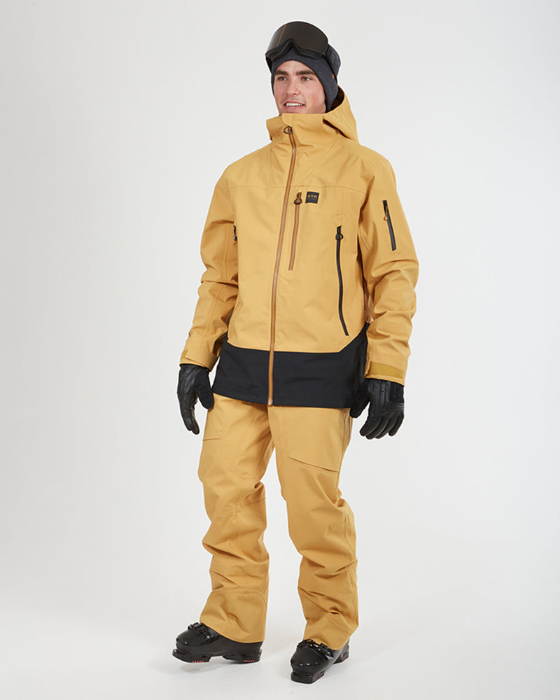 Paradigm Mens Snow Jacket Mustard