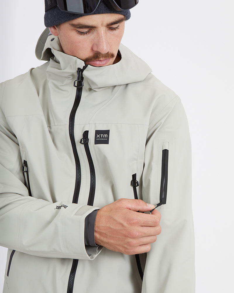 Paradigm Mens Snow Jacket Stone Grey