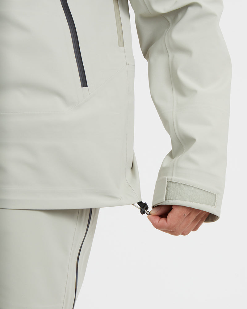 Paradigm Mens Snow Jacket Stone Grey