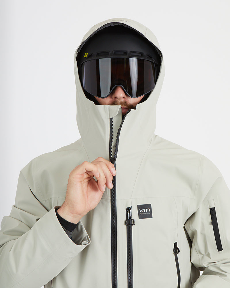 Paradigm Mens Snow Jacket Stone Grey