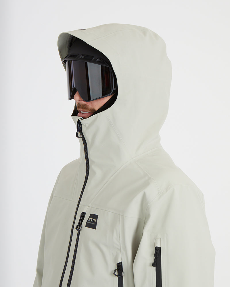 Paradigm Mens Snow Jacket Stone Grey