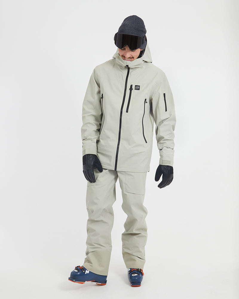 Paradigm Mens Snow Jacket Stone Grey