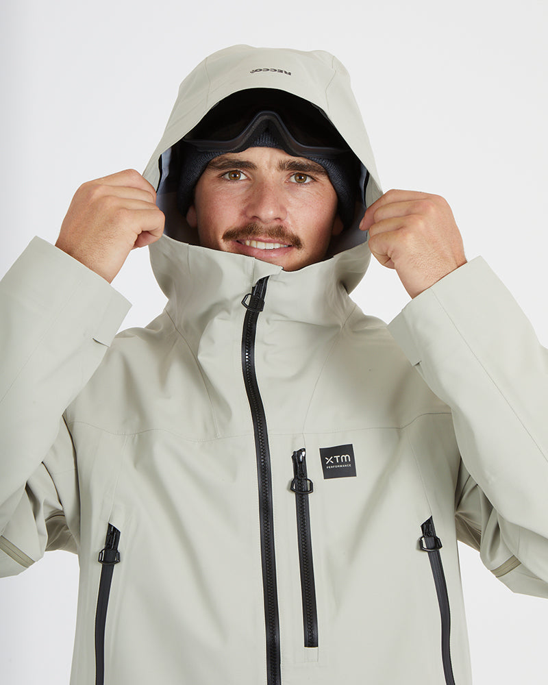 Paradigm Mens Snow Jacket Stone Grey
