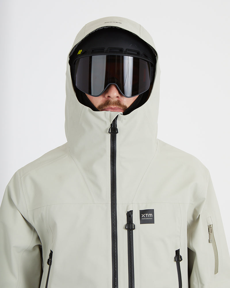 Paradigm Mens Snow Jacket Stone Grey