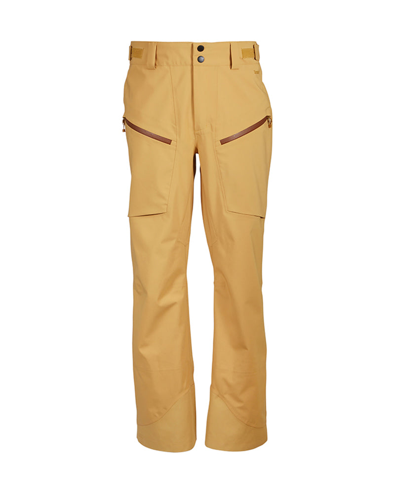 Precipice Mens Snow Pant Mustard