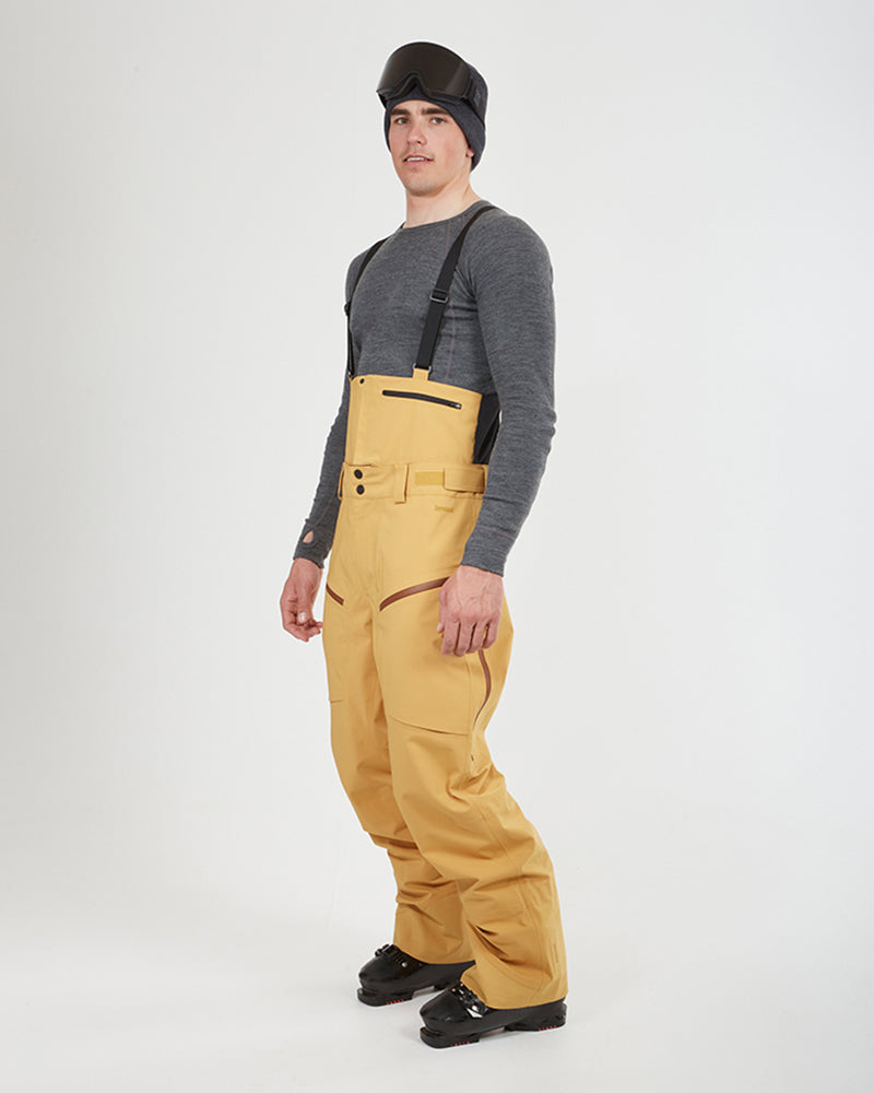 Precipice Mens Snow Pant Mustard