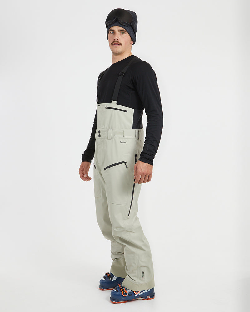 Precipice Mens Snow Pant Stone Grey