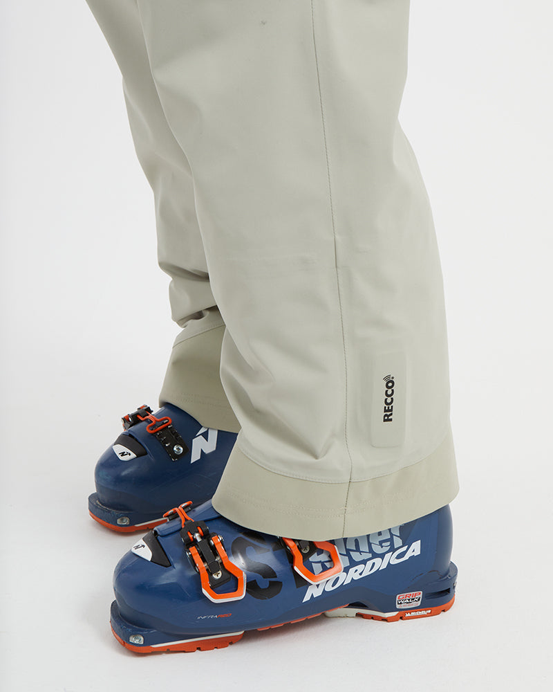 Precipice Mens Snow Pant Stone Grey
