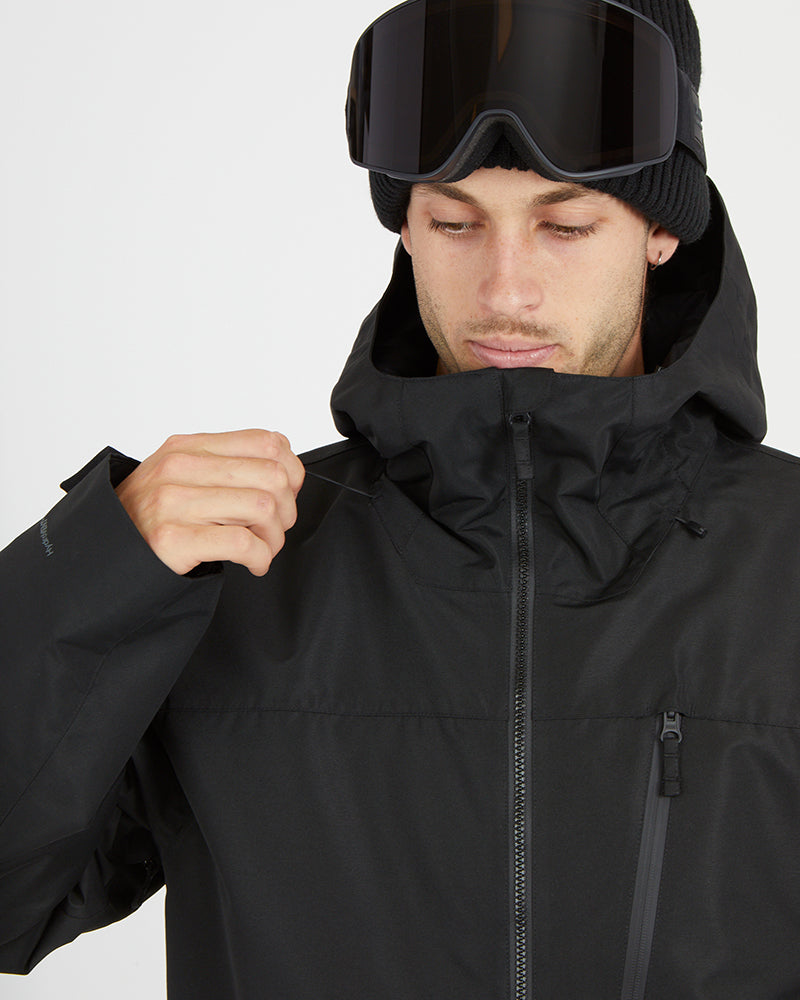 Traverse III Mens Snow Jacket Black