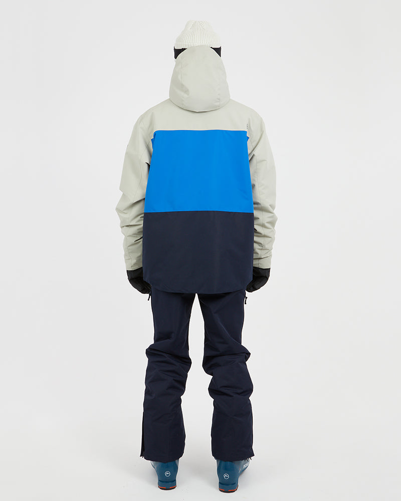 Traverse III Mens Snow Jacket Stone Grey