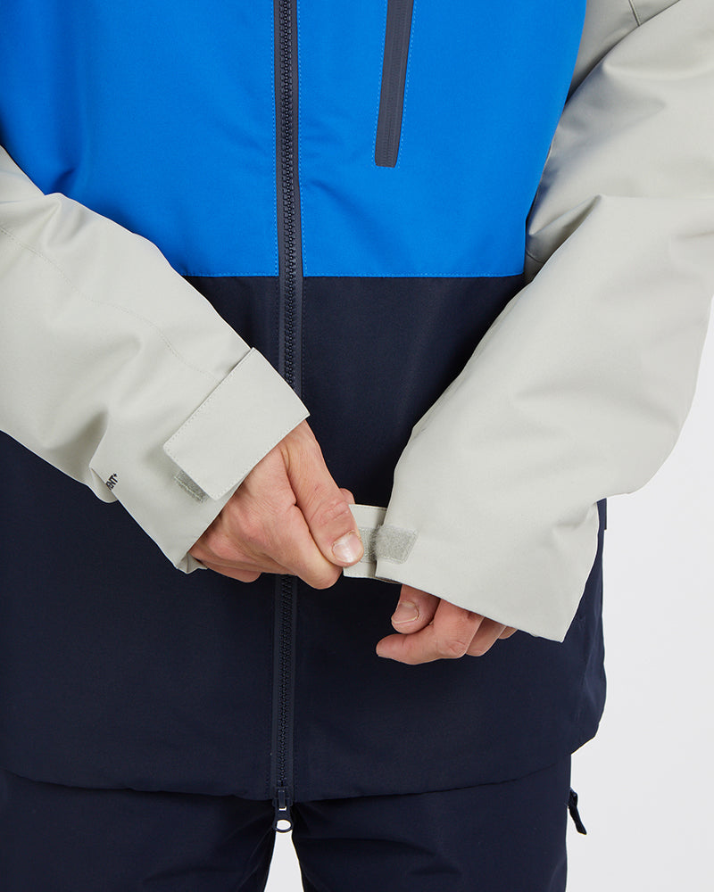 Traverse III Mens Snow Jacket Stone Grey