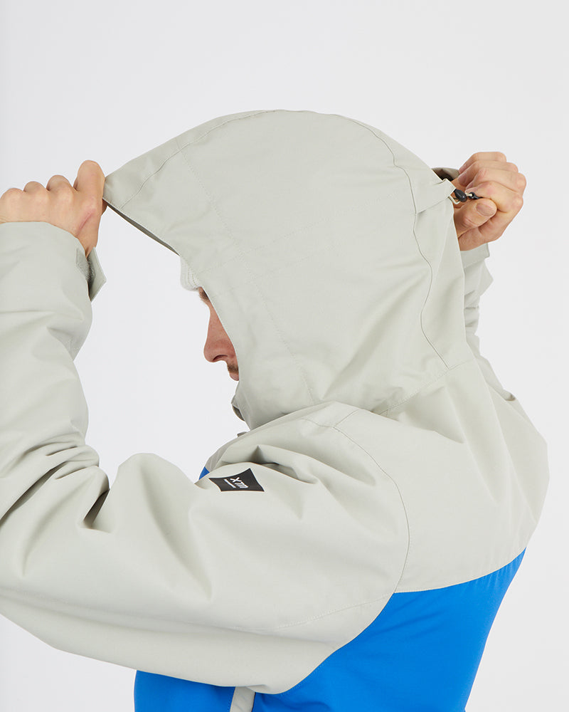 Traverse III Mens Snow Jacket Stone Grey