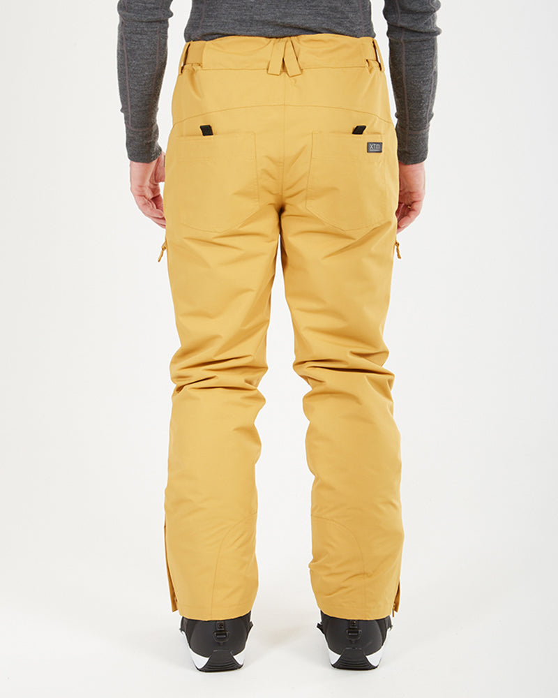 Glide Mens Ski Pant Mustard