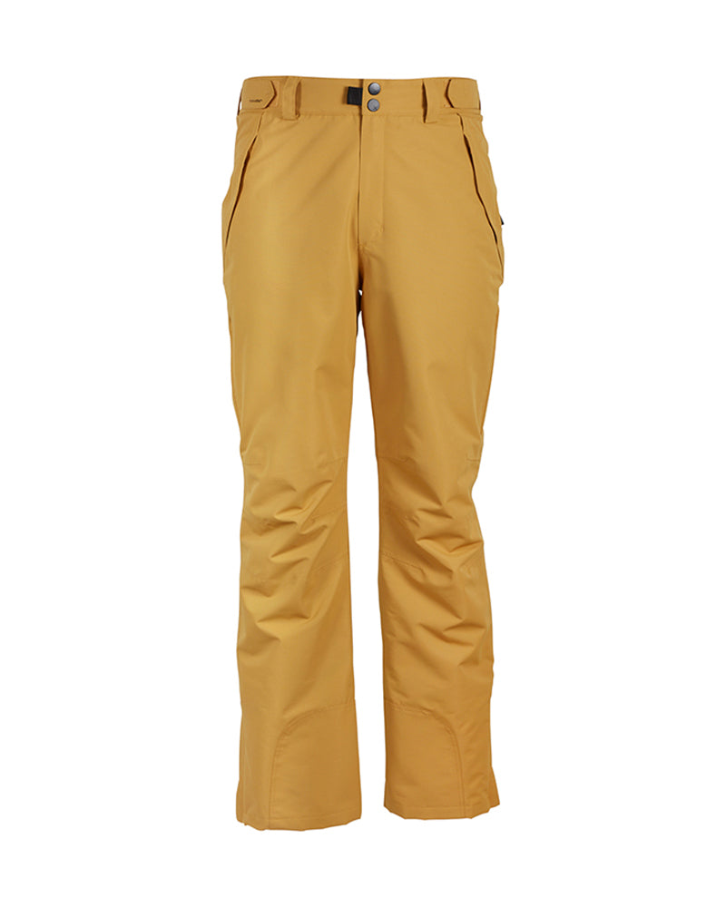 Glide Mens Ski Pant Mustard