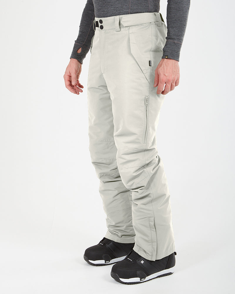 Glide Mens Ski Pant Stone Grey