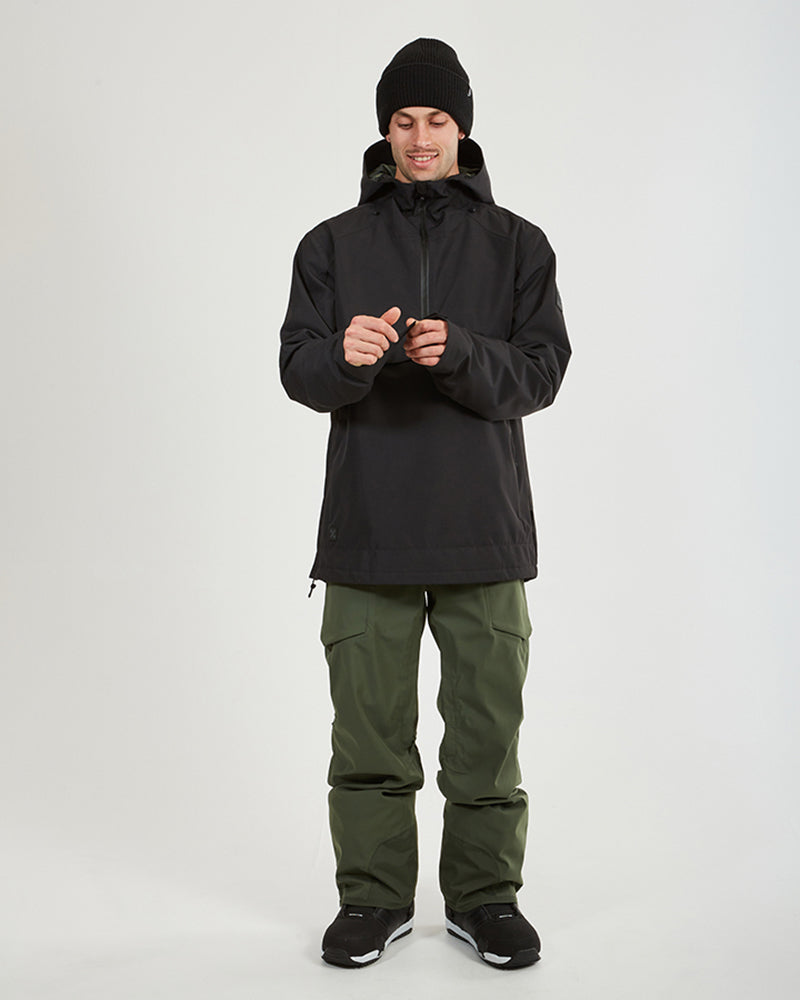 Kody II Mens Snow Anorak Black