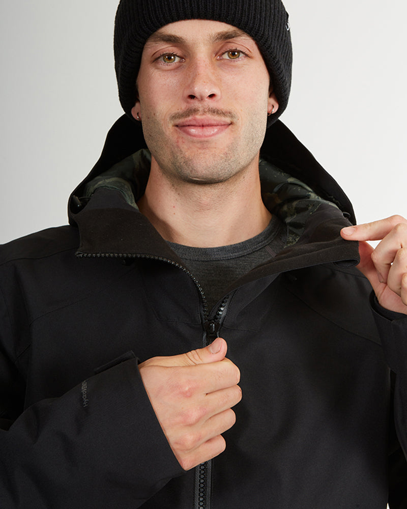 Kody II Mens Snow Anorak Black