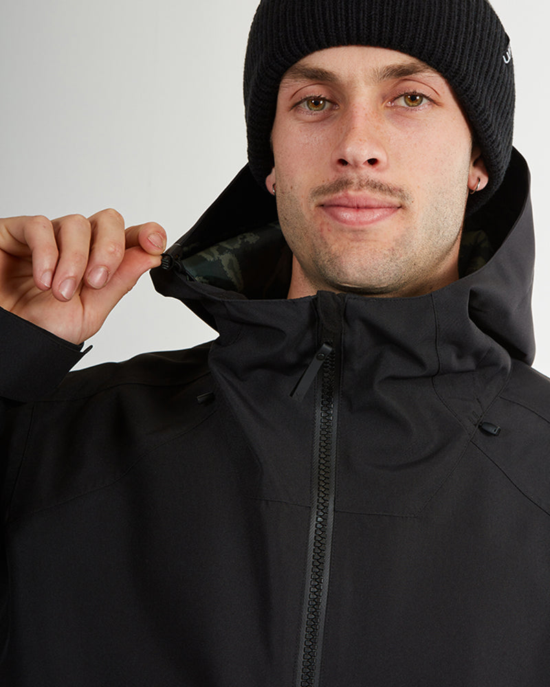 Kody II Mens Snow Anorak Black