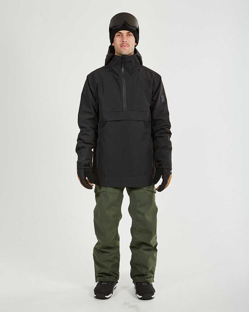 Kody II Mens Snow Anorak Black