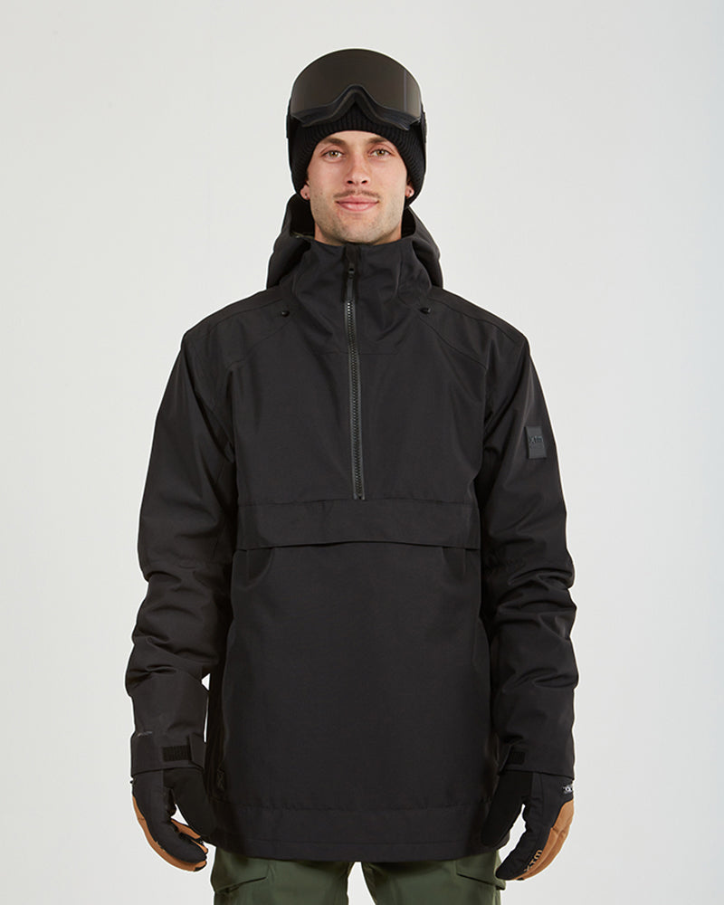 Kody II Mens Snow Anorak Black