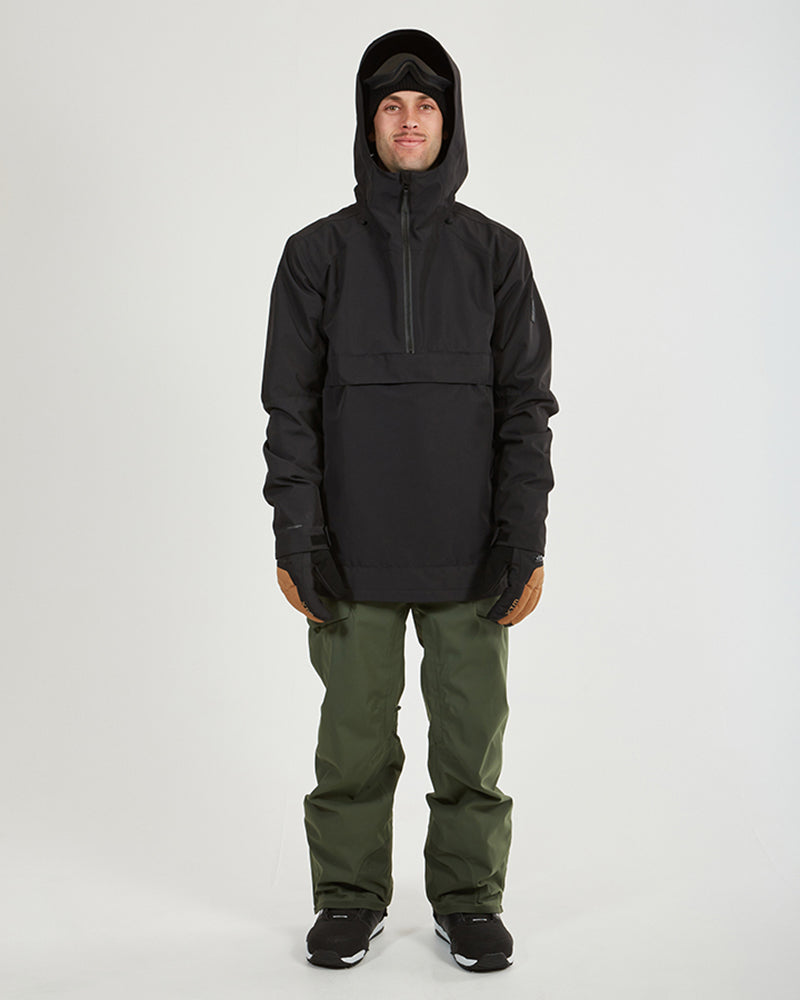 Kody II Mens Snow Anorak Black