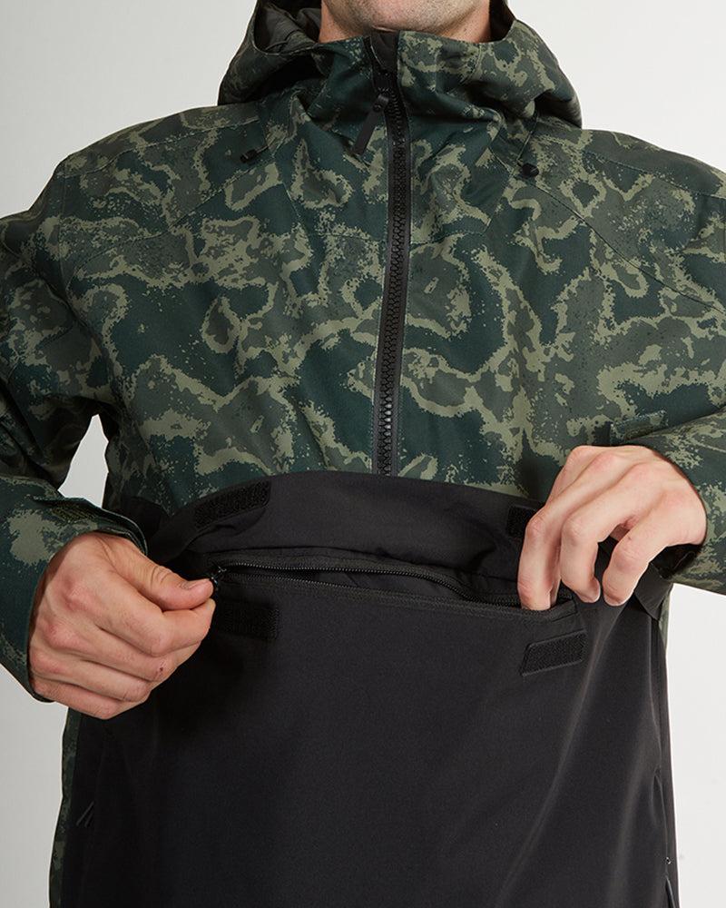 Kody II Mens Snow Anorak Lichen Camo