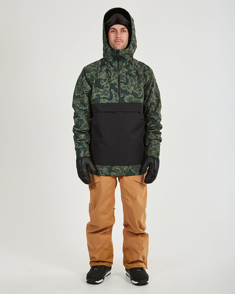 Kody II Mens Snow Anorak Lichen Camo