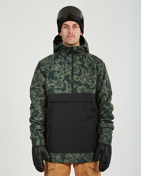 Kody II Mens Snow Anorak Lichen Camo