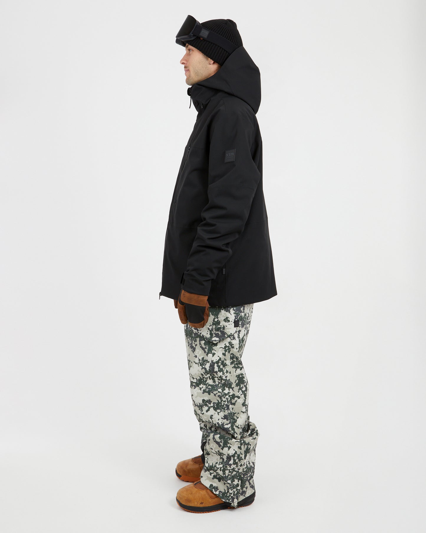 Exposure Mens Snow Jacket Black