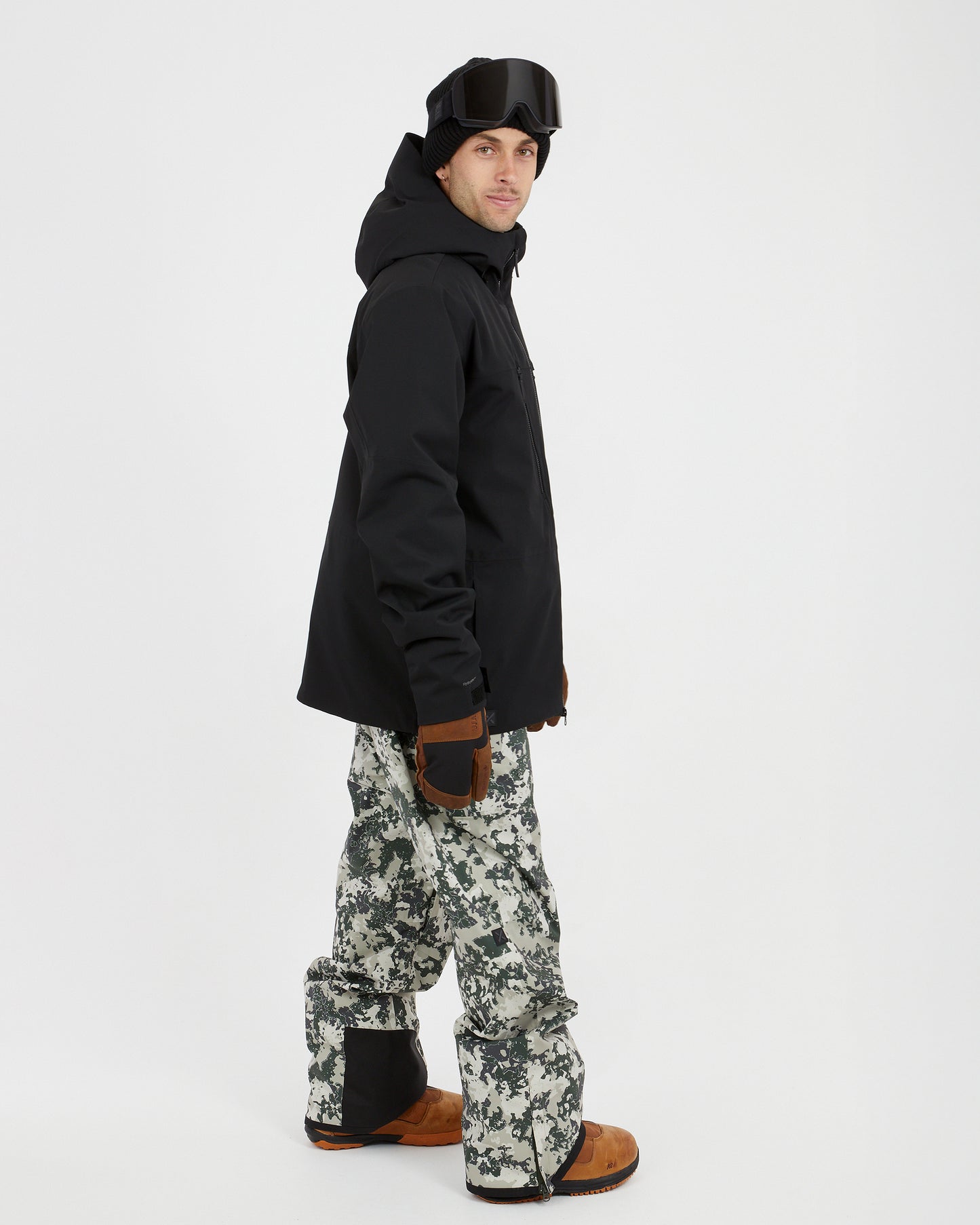 Exposure Mens Snow Jacket Black